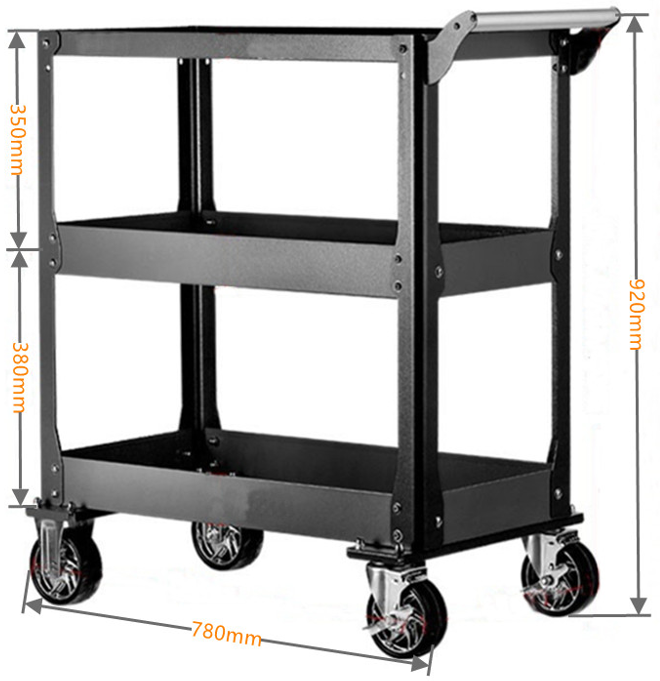 Natex Utility Cart — Cold-Rolled Steel (Colour B)